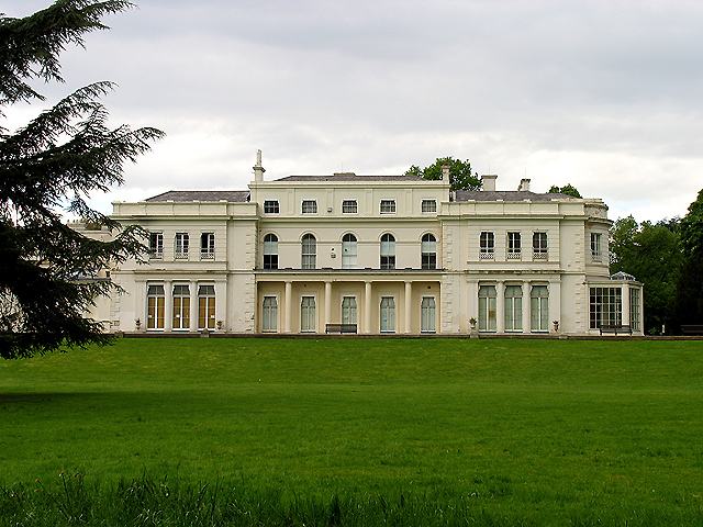 The Large Mansion at Gunnersbury Park photographed in 2005, before restoration