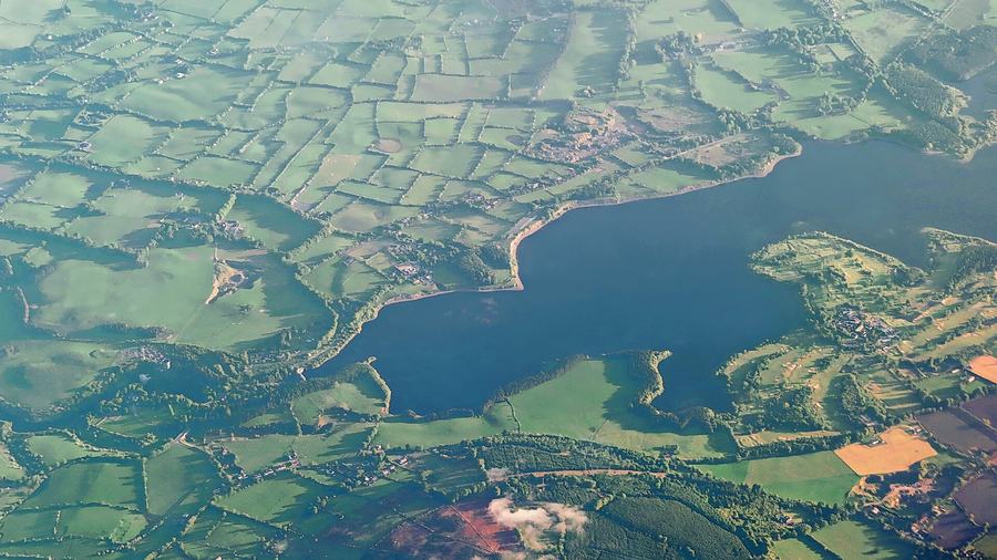 Valleymount and the Blessington Lakes, County Wicklow