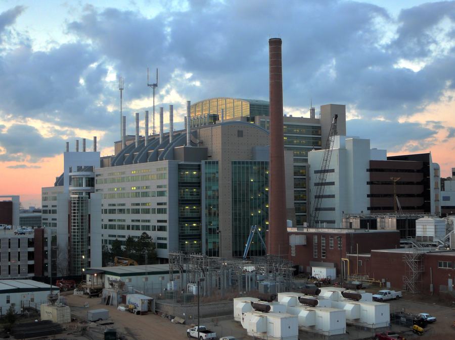 The headquarters of the Centers for Disease Control and Prevention on Clifton Road, Atlanta — the campus the film was allowed to shoot from outside and no further.