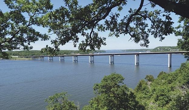 The Community Bridge over the Lake of the Ozarks, Missouri